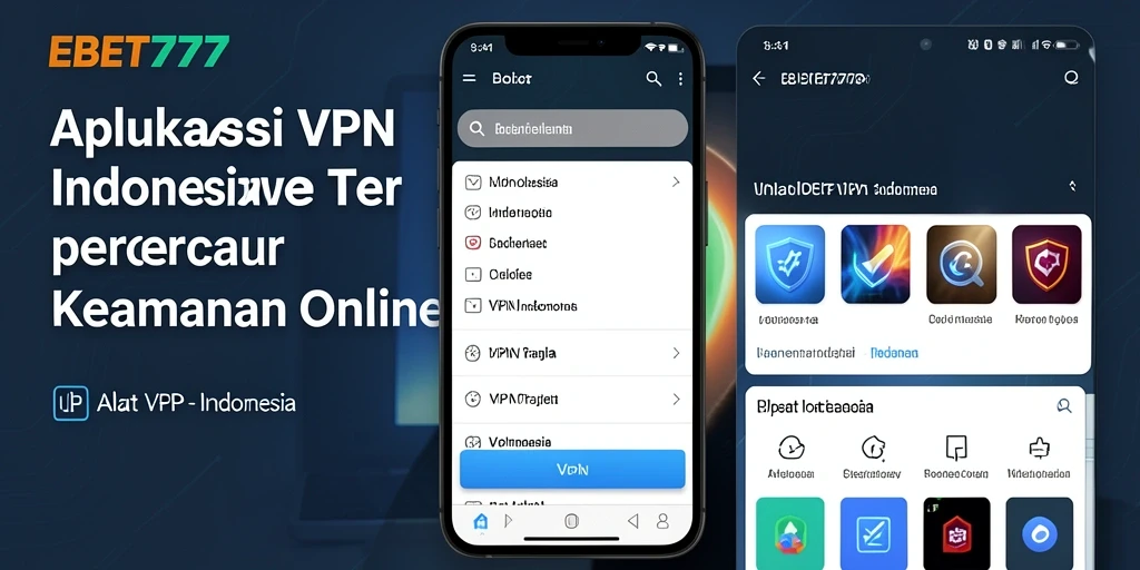 Antarmuka intuitif EBET777 untuk pengguna VPN Indonesia.